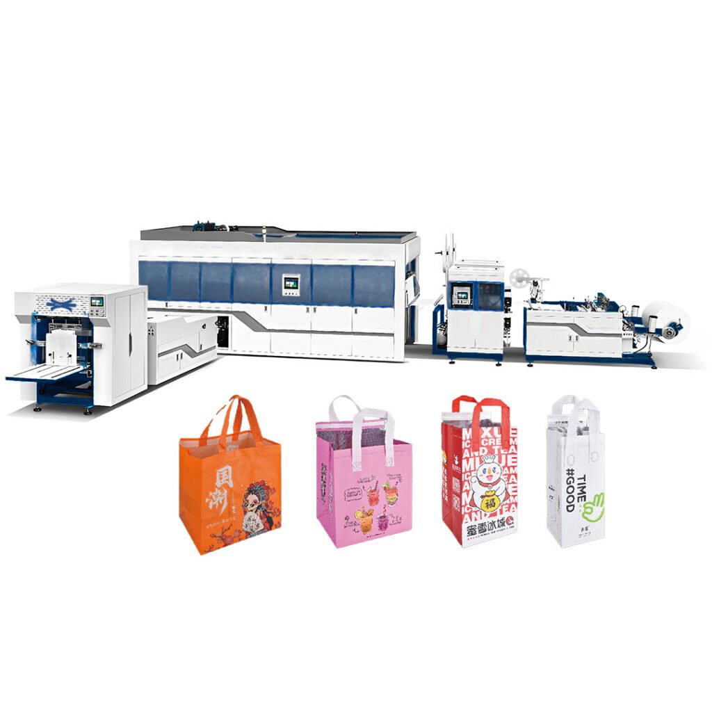 Square-bottom Non-woven bag making machine